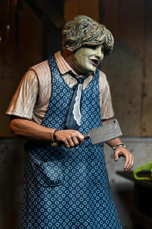 Figura NECA The Texas Chainsaw Massacre Leatherface Edición 50 Aniversario Versión Ultimate