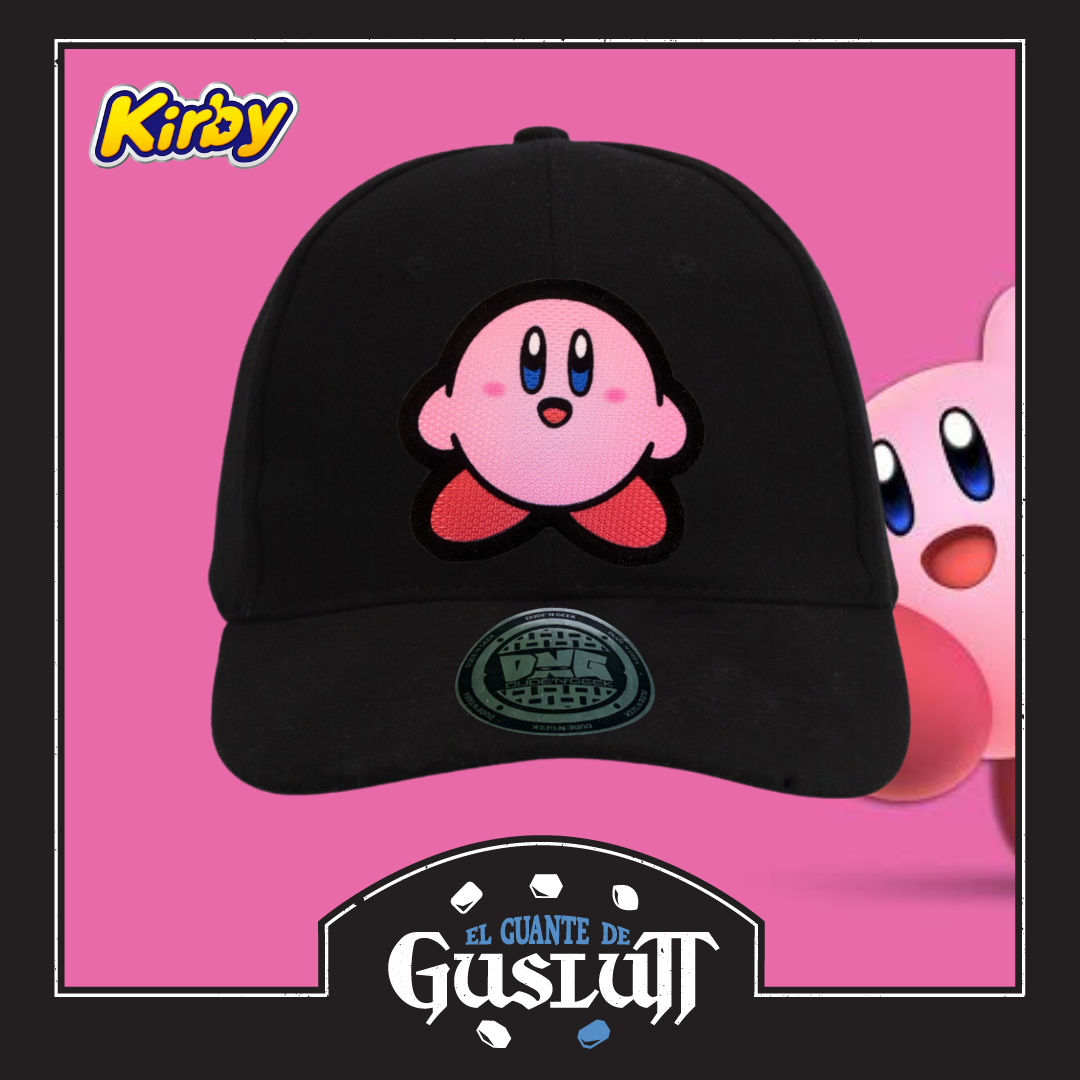 Gorra Kirby “Smiling Kirby” Negra