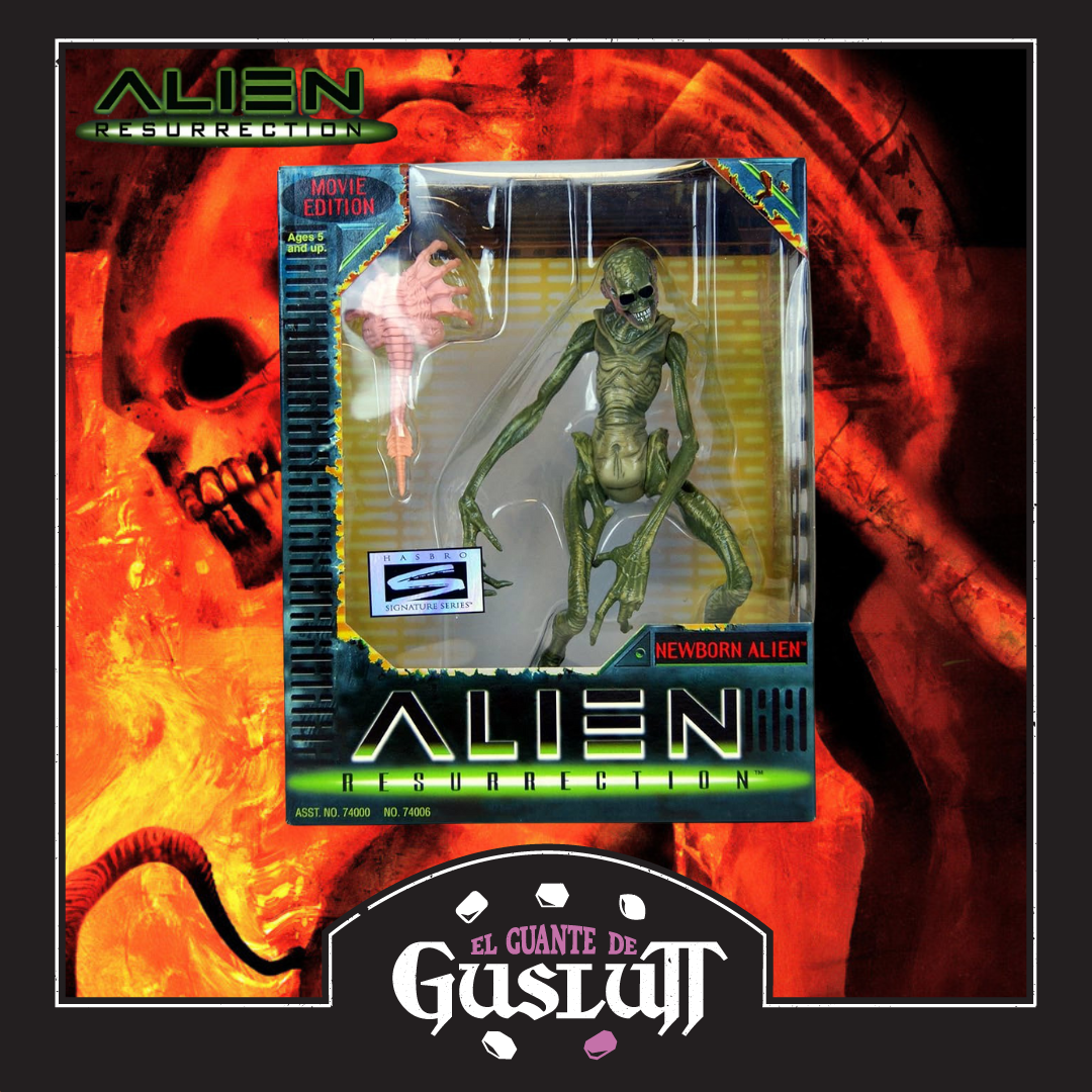 Figura Retro Alien Resurrection Newborn Alien Edición Cinematográfica