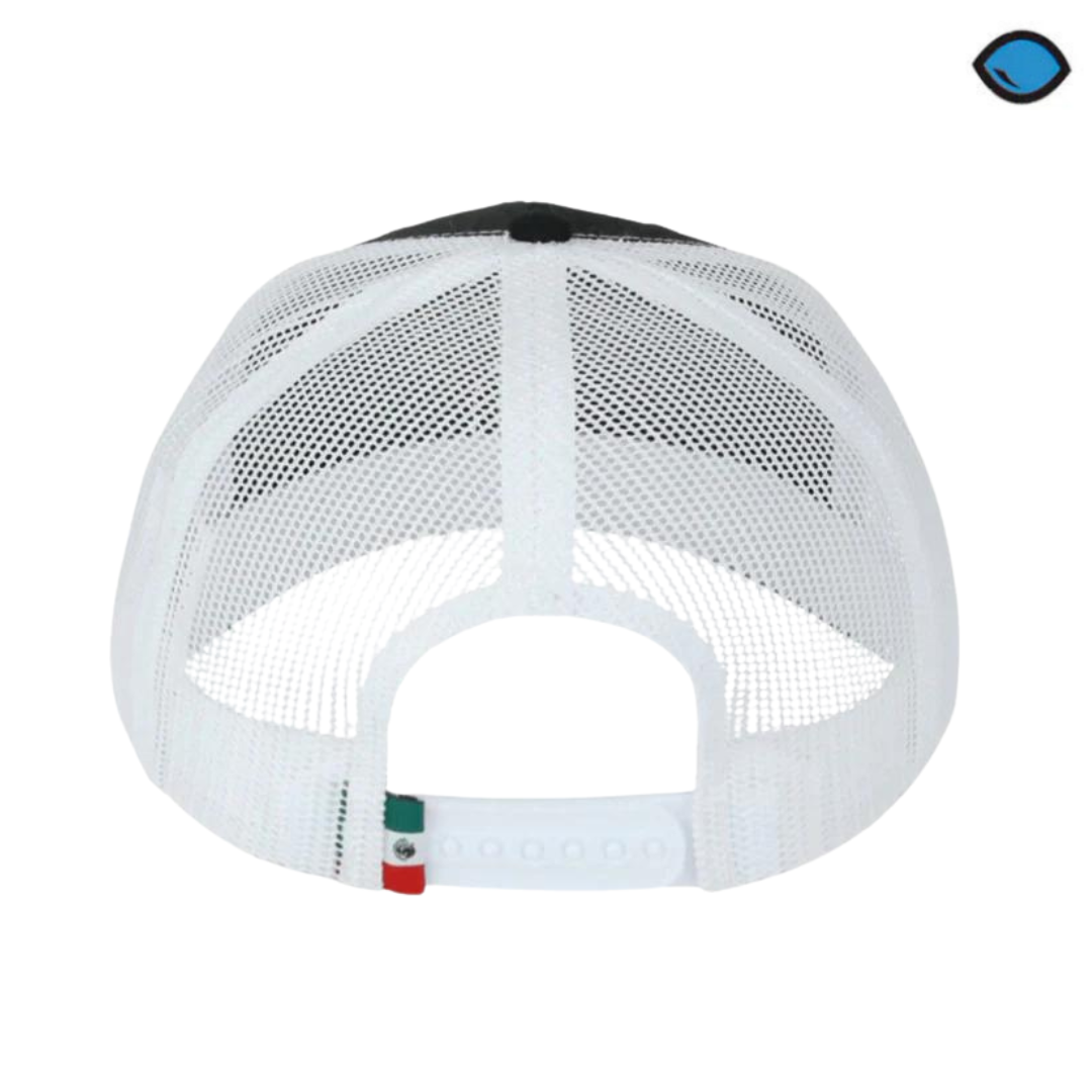 Gorra Resident Evil Umbrella Corporation Negra/Blanca Tipo Trucker Premium