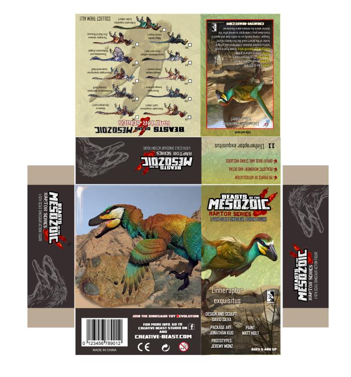 Beasts of the Mesozoic “Linheraptor Exquisitus” 1/6 scale Deluxe Figure