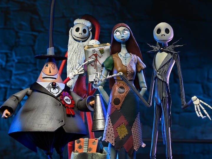 Figura NECA The Nightmare Before Christmas Jack Skellington Versión Ultimate