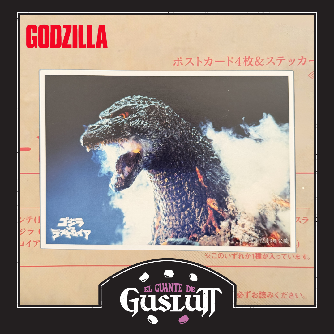 Postcard Oficial Godzilla (Burning Godzilla 1995) Ichiban Kuji Edición Japonesa