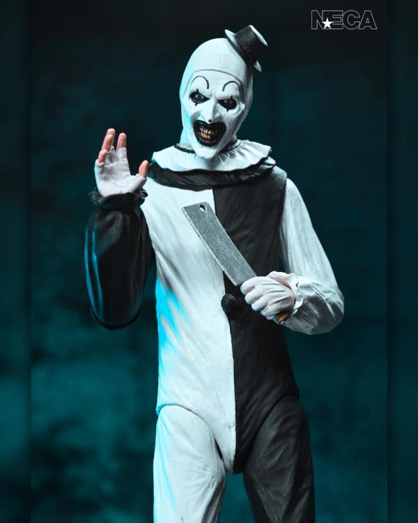 Figura NECA Terrifier Art The Clown Versión Ultimate