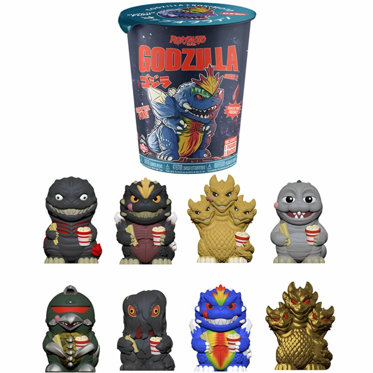 Figura de Vinilo Godzilla Series 2 Rokimoto Cup Collection (Figura al Azar)