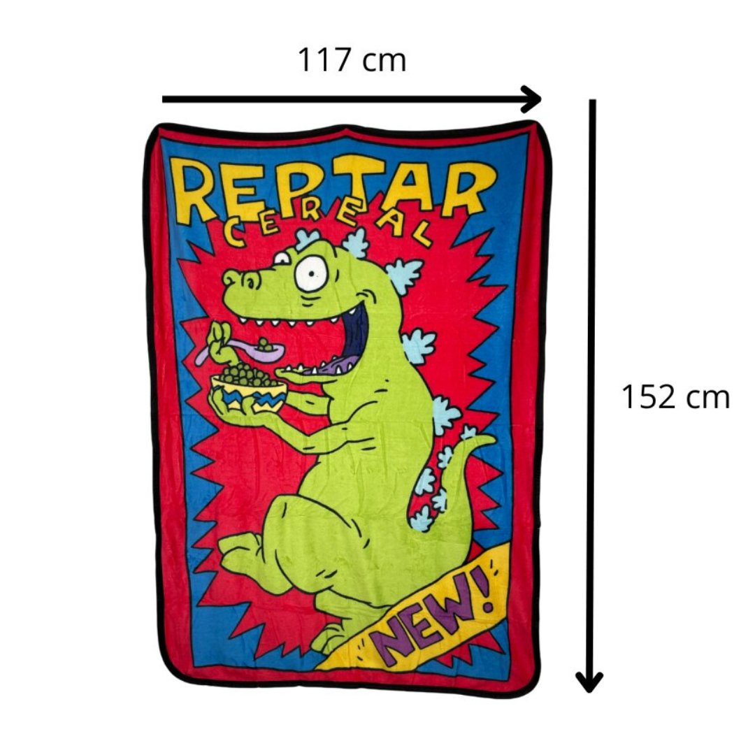 Frazada Rugrats Reptar Cereal