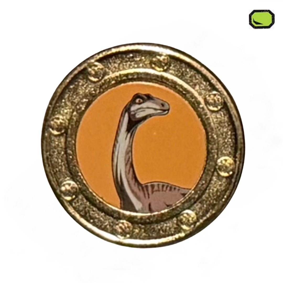 Moneda Conmemorativa Jurassic World Versión Gallimimus Edición Limitada