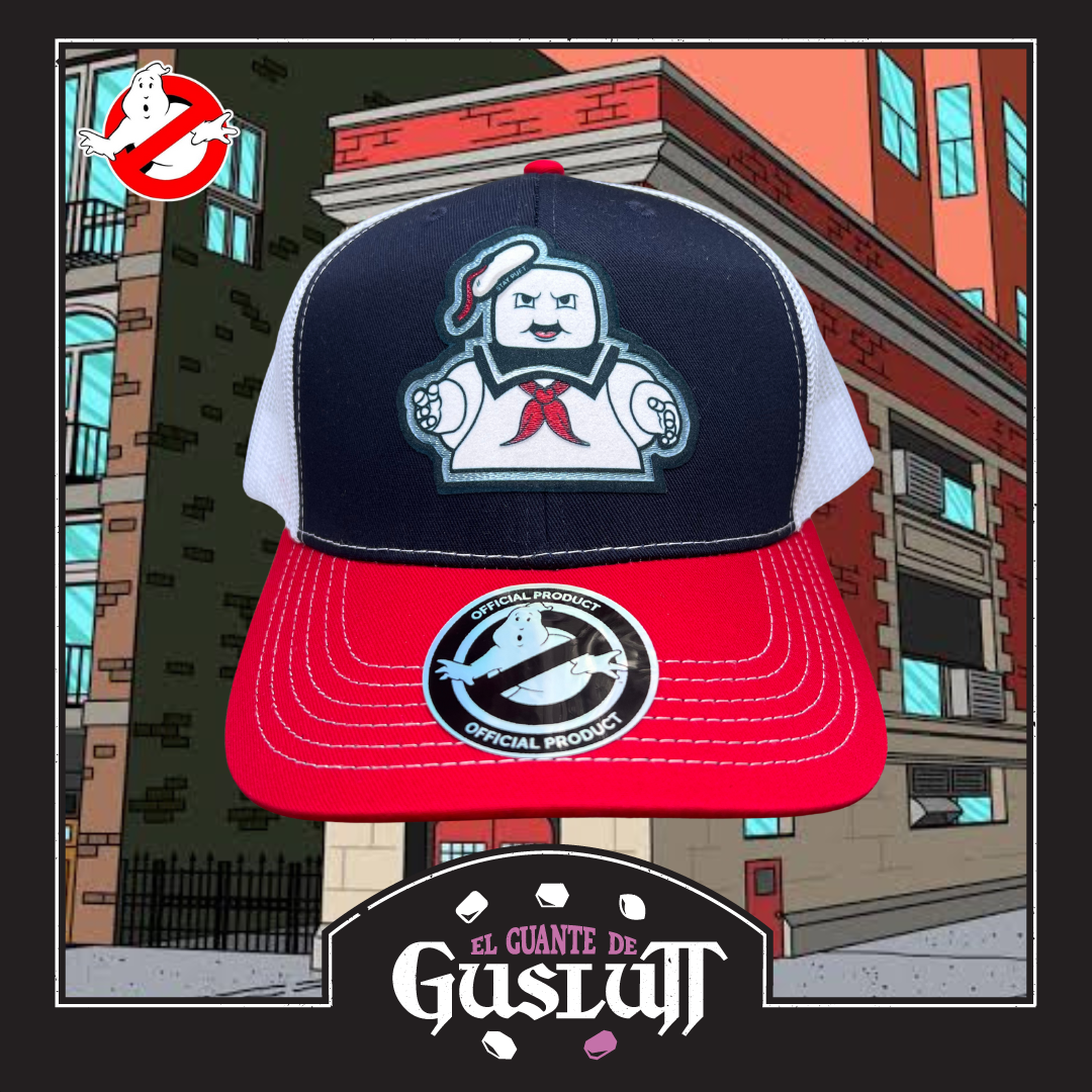 Gorra Ghostbusters Stay Puft Tricolor Tipo Trucker Premium