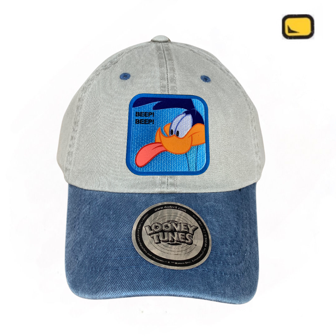 Gorra Looney Tunes Correcaminos Beige-Azul Vintage