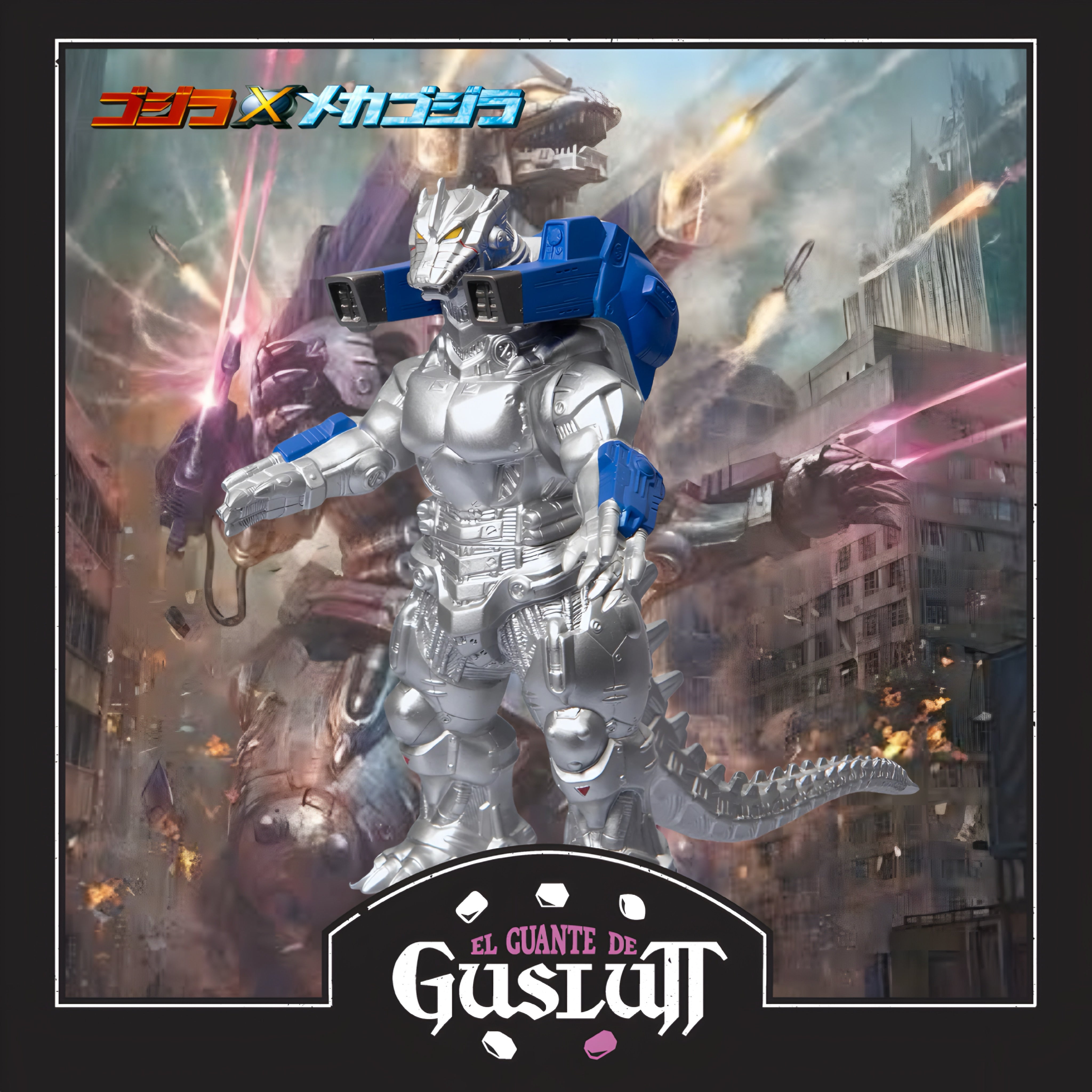 Figura de Vinilo Suave Bandai Namco Godzilla Movie Monster Series MechaGodzilla 2002 Escala 1:10