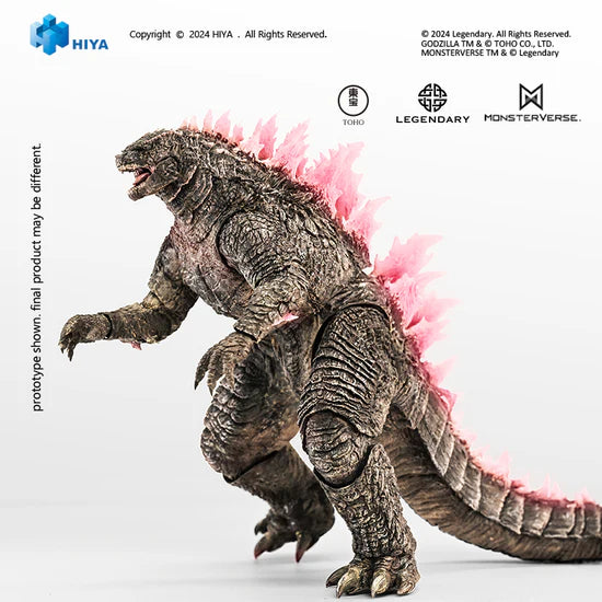 Figura Hiya Toys Godzilla X Kong The New Empire Evolved Godzilla Versión 2024 Escala 1/10
