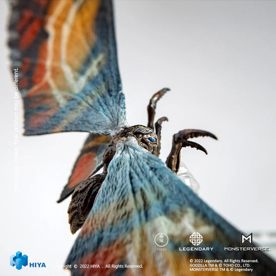 Figura Hiya Toys Godzilla King of the Monsters Mothra Versión 2019 Escala 1/10