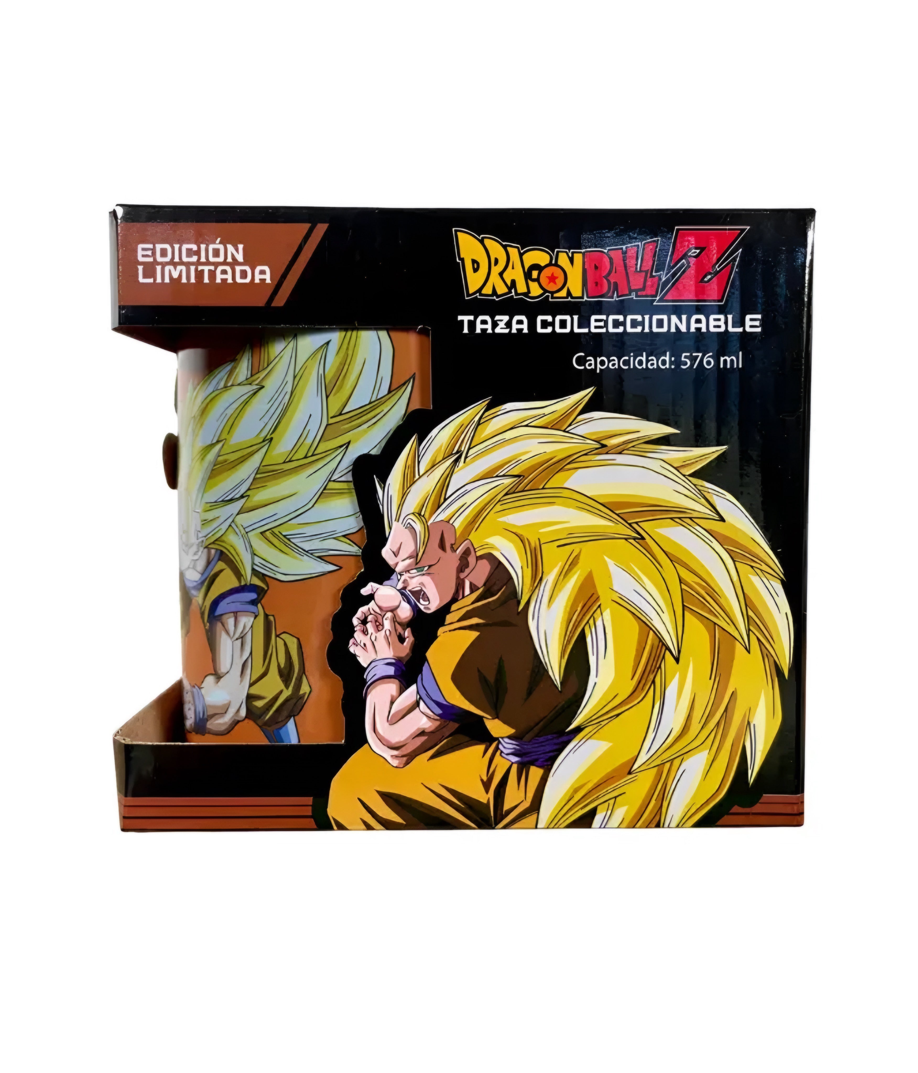 Taza Jumbo Dragon Ball Z Edición Especial Super Saiyan 3 Goku