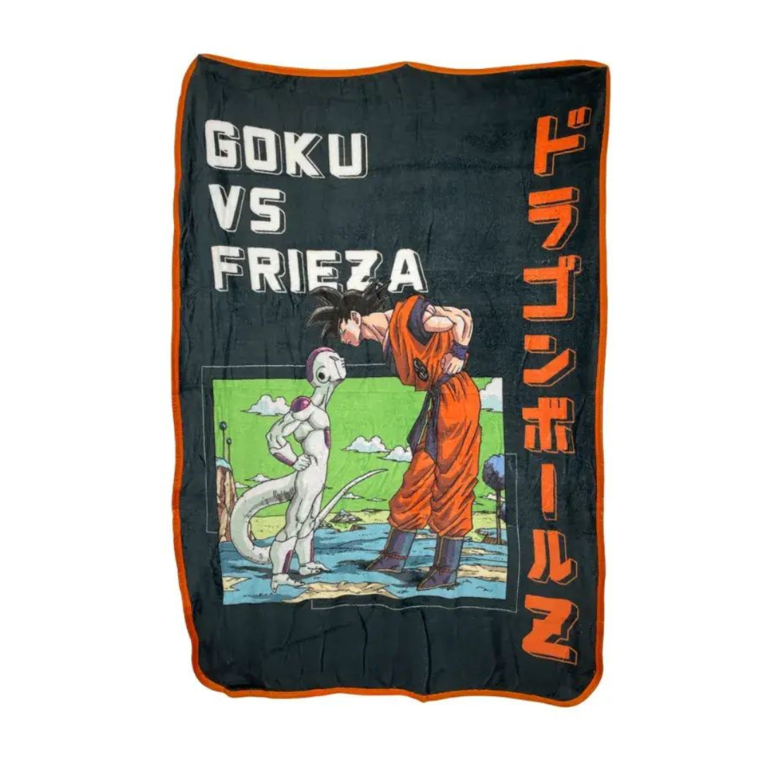 Frazada Dragon Ball Z Goku vs Freezer