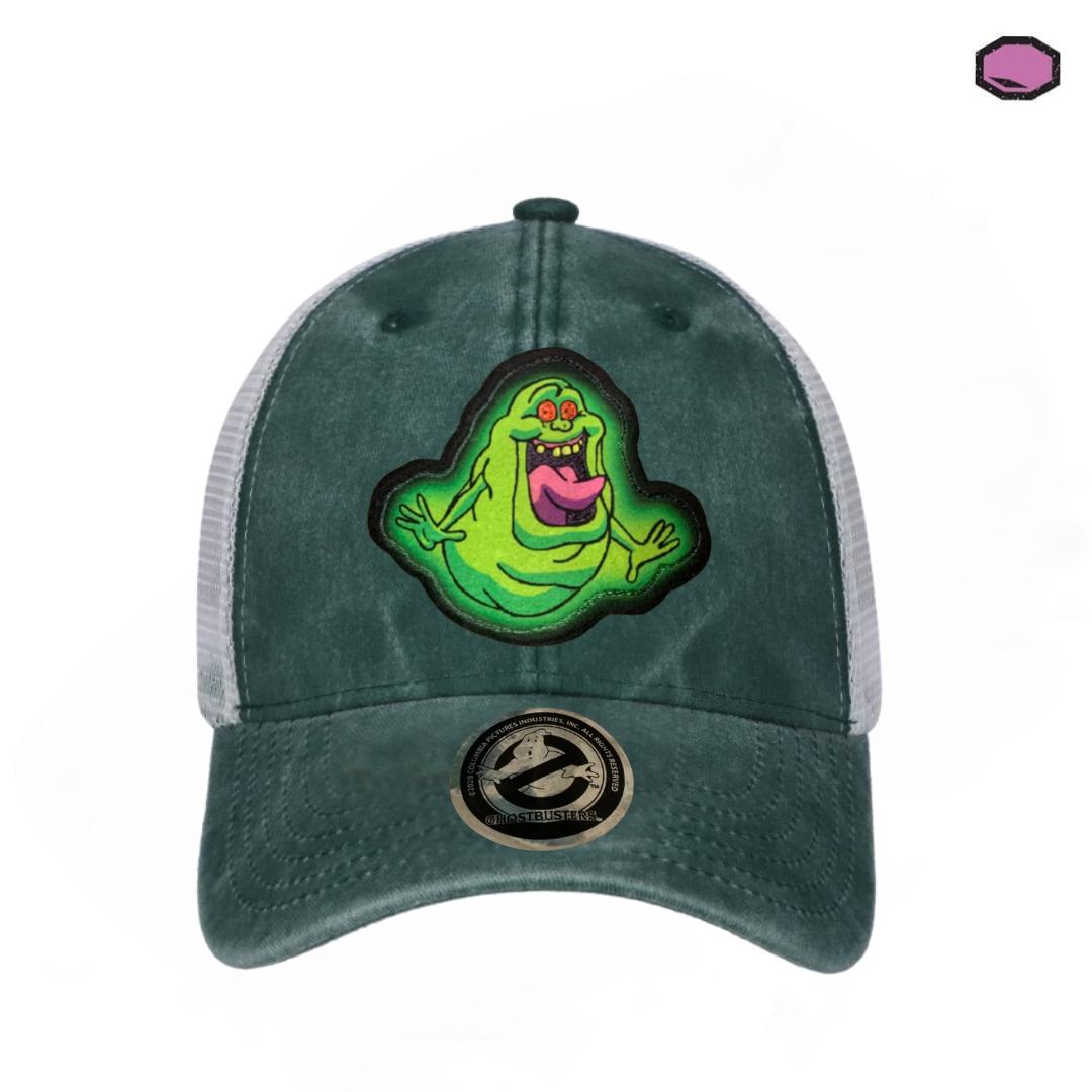 Gorra Los Cazafantasmas Slimer Verde/Blanca Trucker