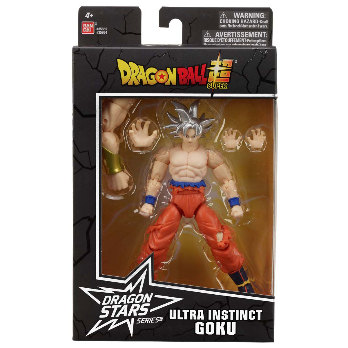 Figura Dragon Ball Super Dragon Stars Series Ultra Instinct Goku Escala 1/12