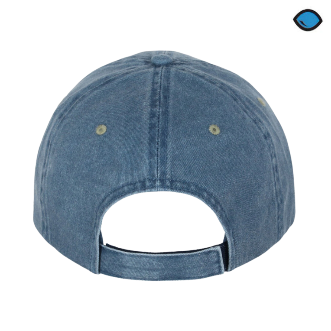 Gorra Resident Evil S.T.A.R.S. Logo Azul/Beige Tipo Deslavada