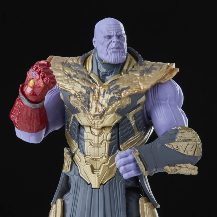Set de Figuras Marvel Legends Infinity Saga Iron Man Mark 85 vs Thanos Escala 6 Pulgadas