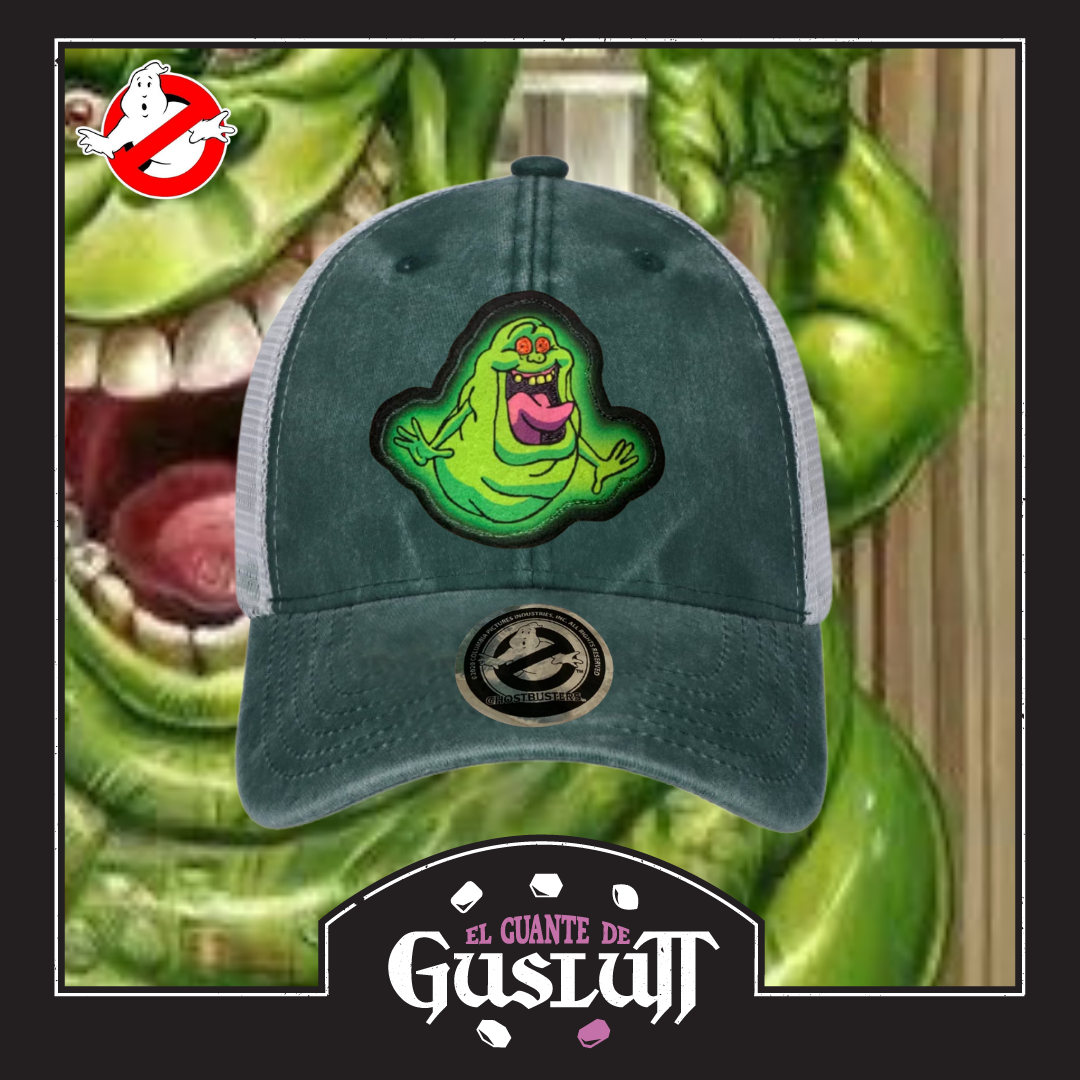 Gorra Los Cazafantasmas Slimer Verde/Blanca Trucker