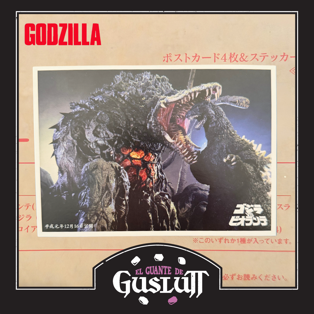 Postcard Oficial Godzilla (Biollante 1989) Ichiban Kuji Edición Japonesa
