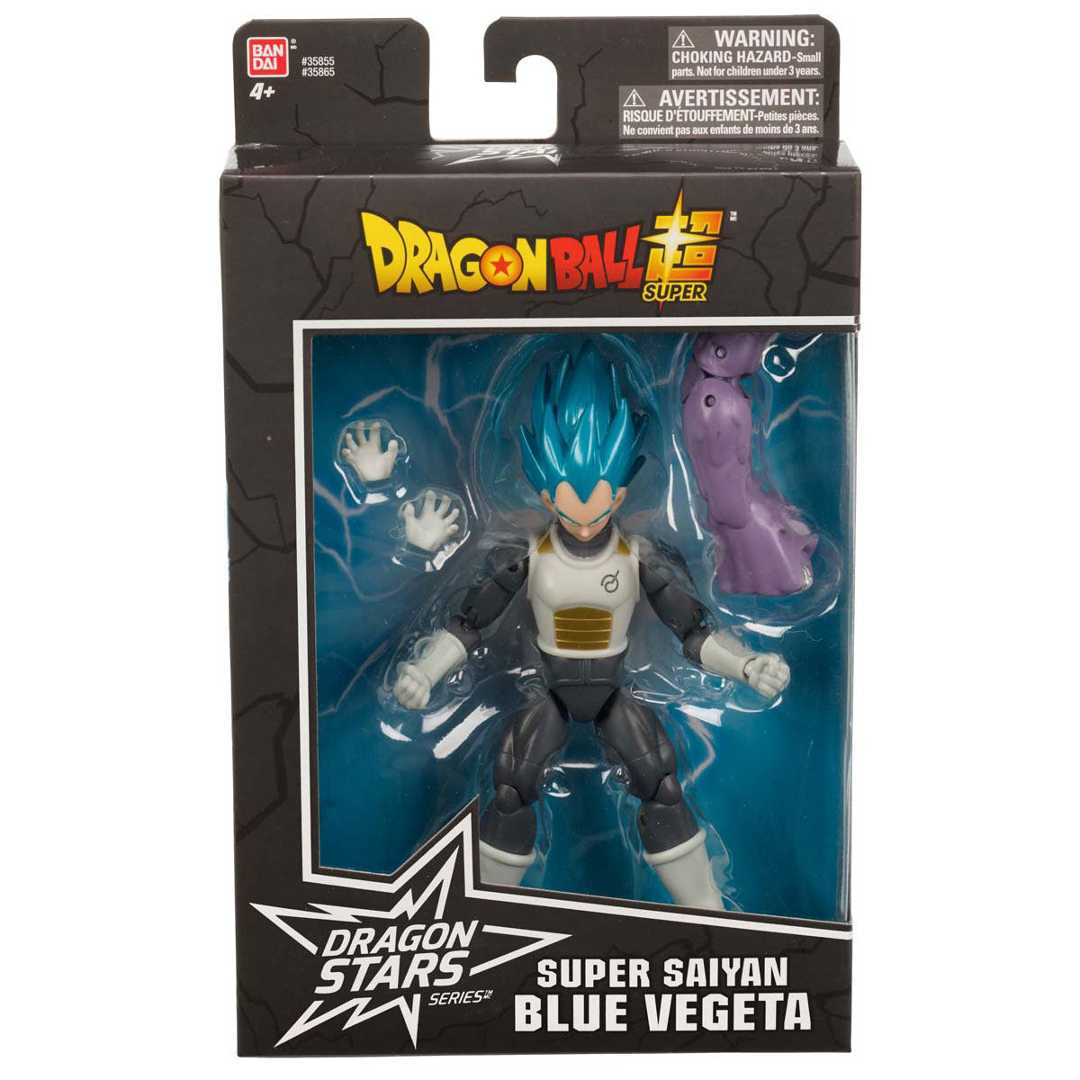 Figura Dragon Ball Super Dragon Stars Series Super Saiyan Blue Vegeta Escala 1/12