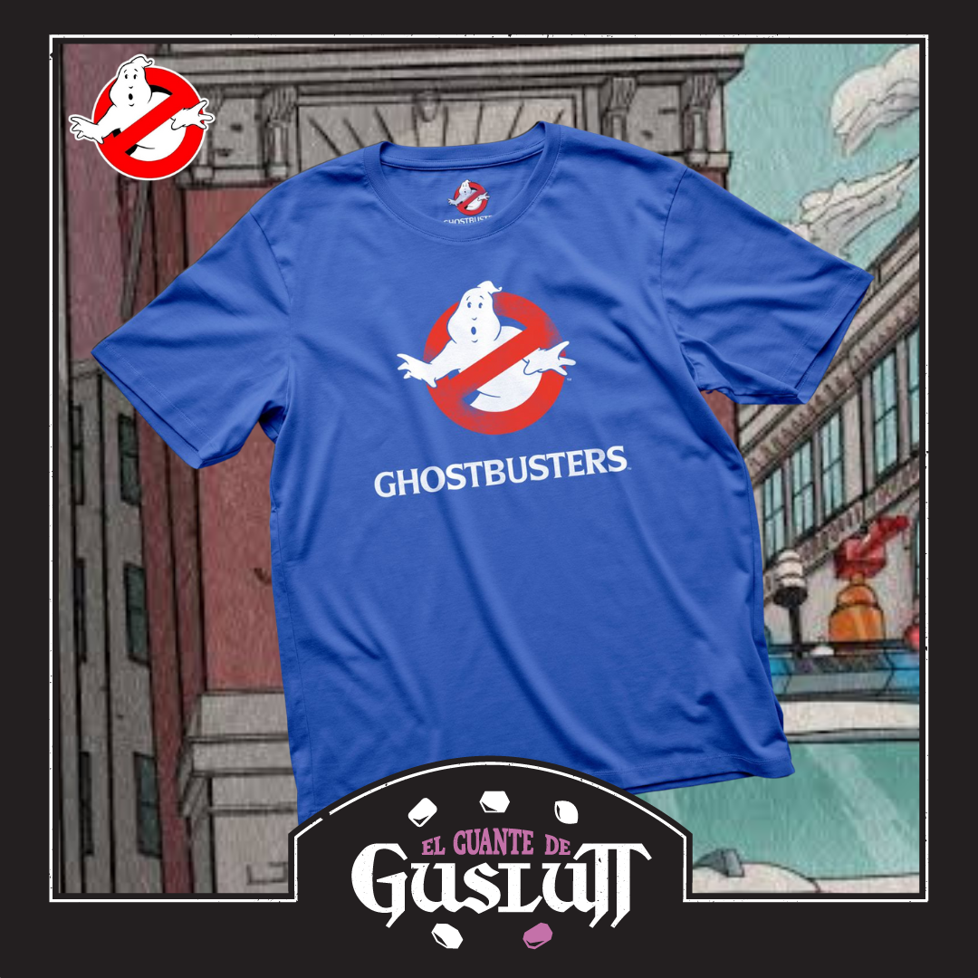 Playera Ghostbusters “Classic Logo” Azul