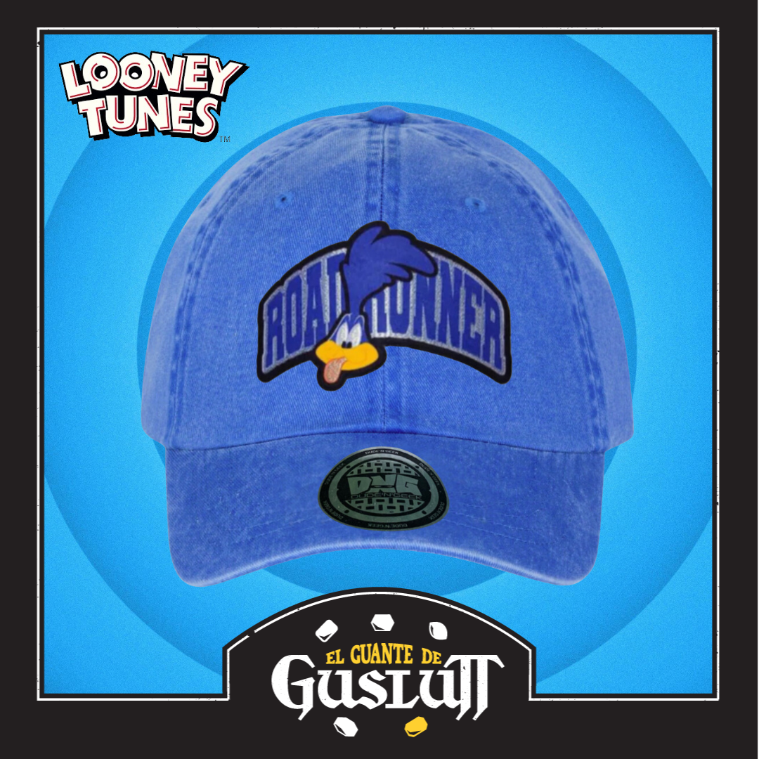 Gorra Looney Tunes “Beep-Beep Road Runner” Azul Royal Vintage
