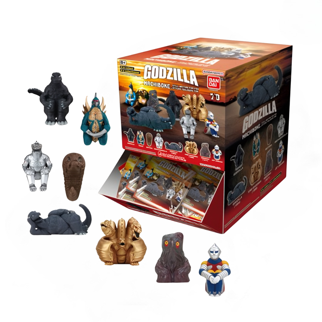 Mini Figura Gashapon Godzilla Machiboke (Figura al Azar)