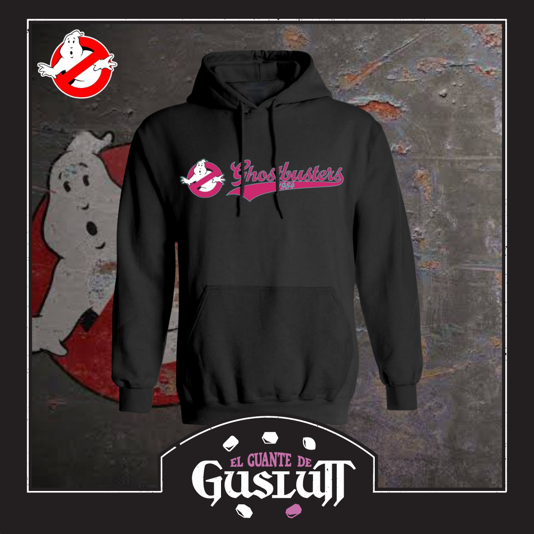 Hoodie Ghostbusters “1984 Team League” Negra