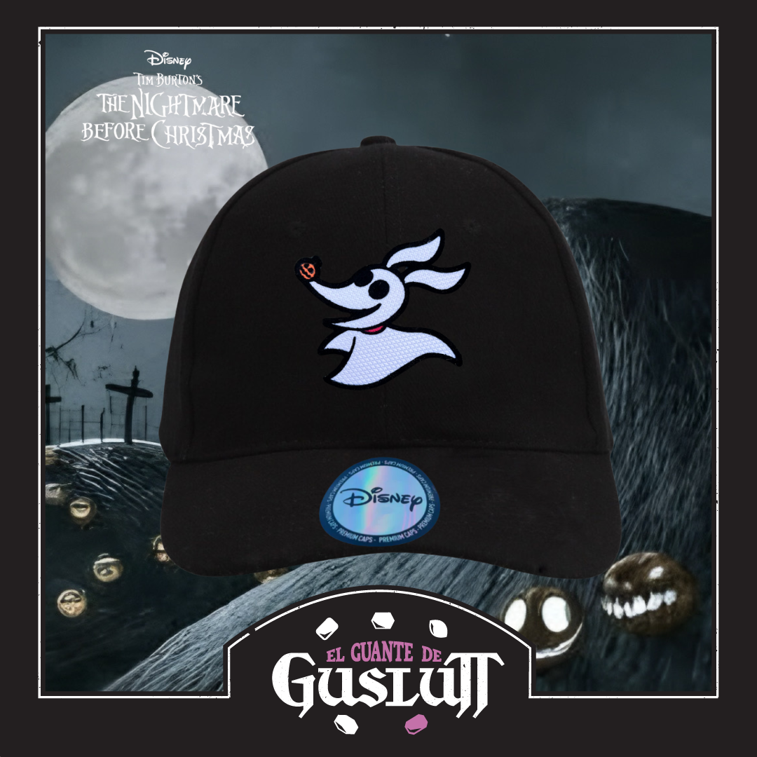Gorra The Nightmare Before Christmas “Zero” Negra