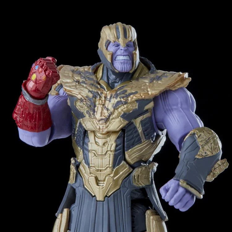 Set de Figuras Marvel Legends Infinity Saga Iron Man Mark 85 vs Thanos Escala 6 Pulgadas