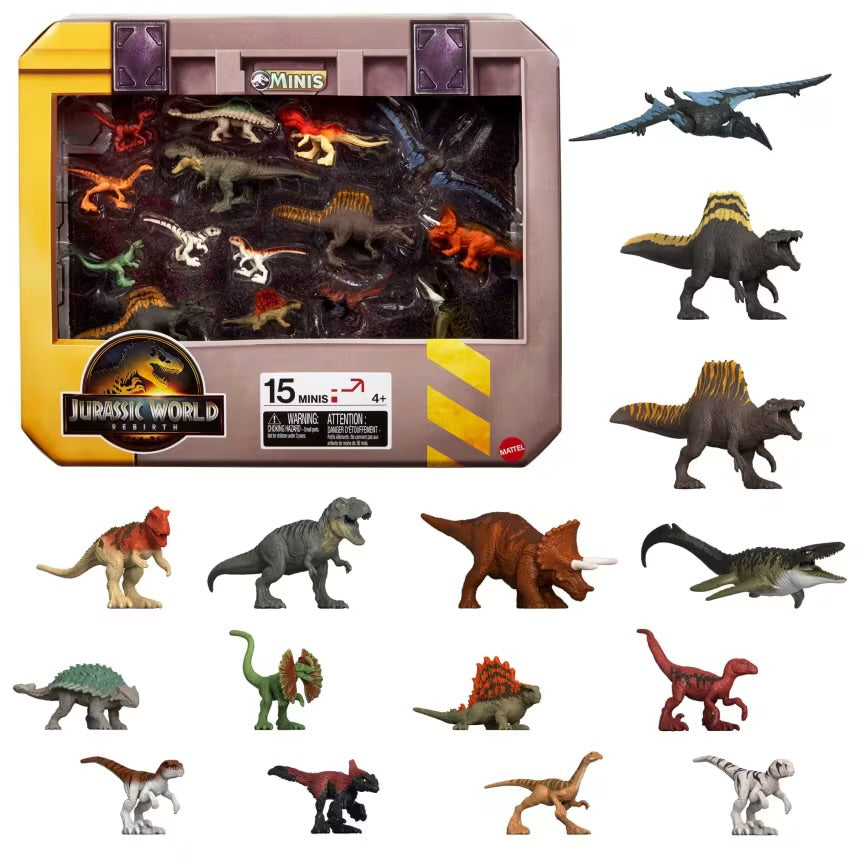 Jurassic World Rebirth Set Surtido de Minis