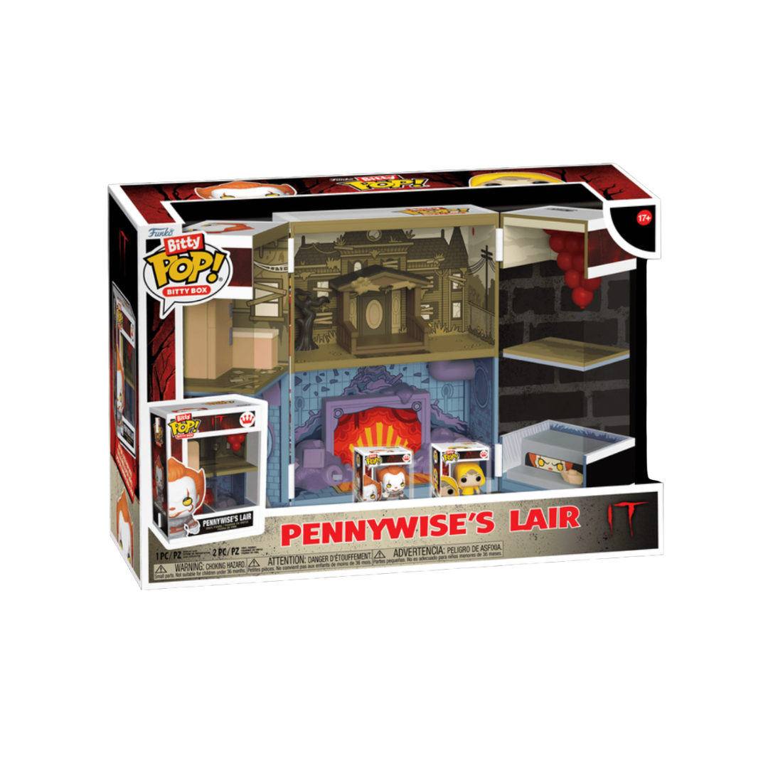 Set de Figuras Funko Pop Pennywise’s Lair Diorama