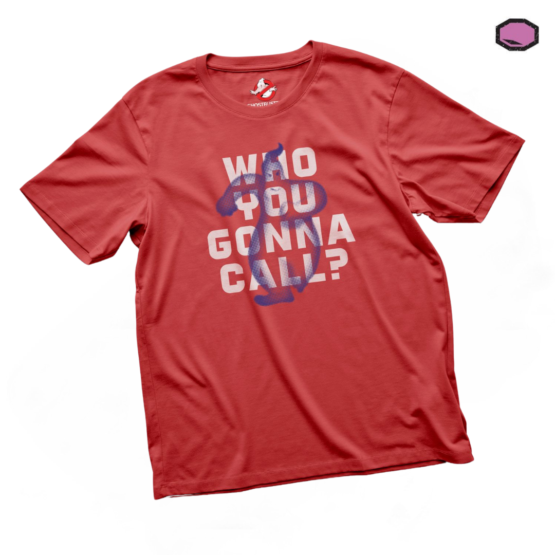 Playera Ghostbusters “The Real Ghostbusters” Roja