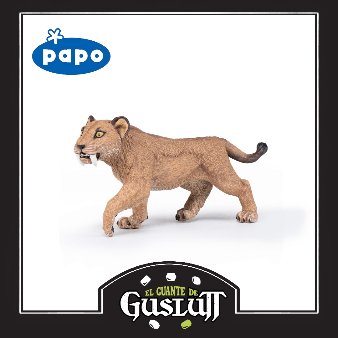 Figura Papo Cría de Smilodon