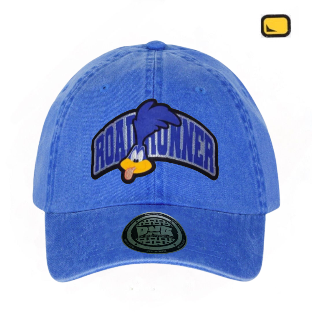Gorra Looney Tunes “Beep-Beep Road Runner” Azul Royal Vintage
