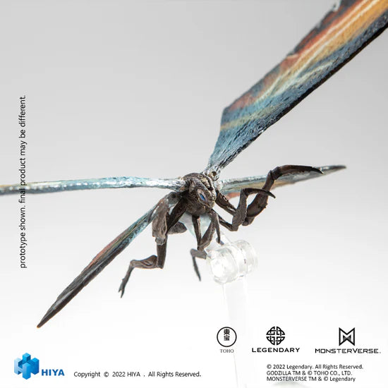 Figura Hiya Toys Godzilla King of the Monsters Mothra Versión 2019 Escala 1/10