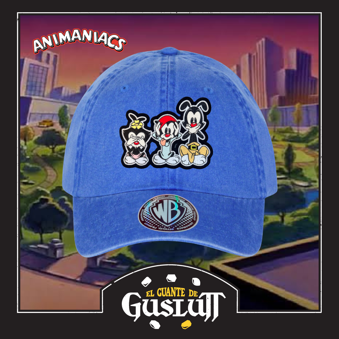 Gorra Animaniacs “Warner Brothers” Azul Royal Vintage