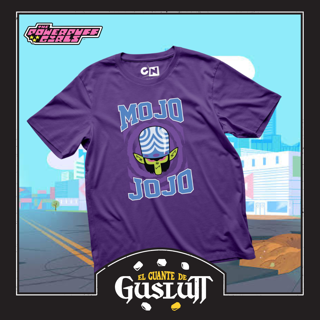 Playera Cartoon Network Las Chicas Superpoderosas Mojo-Jojo Morada