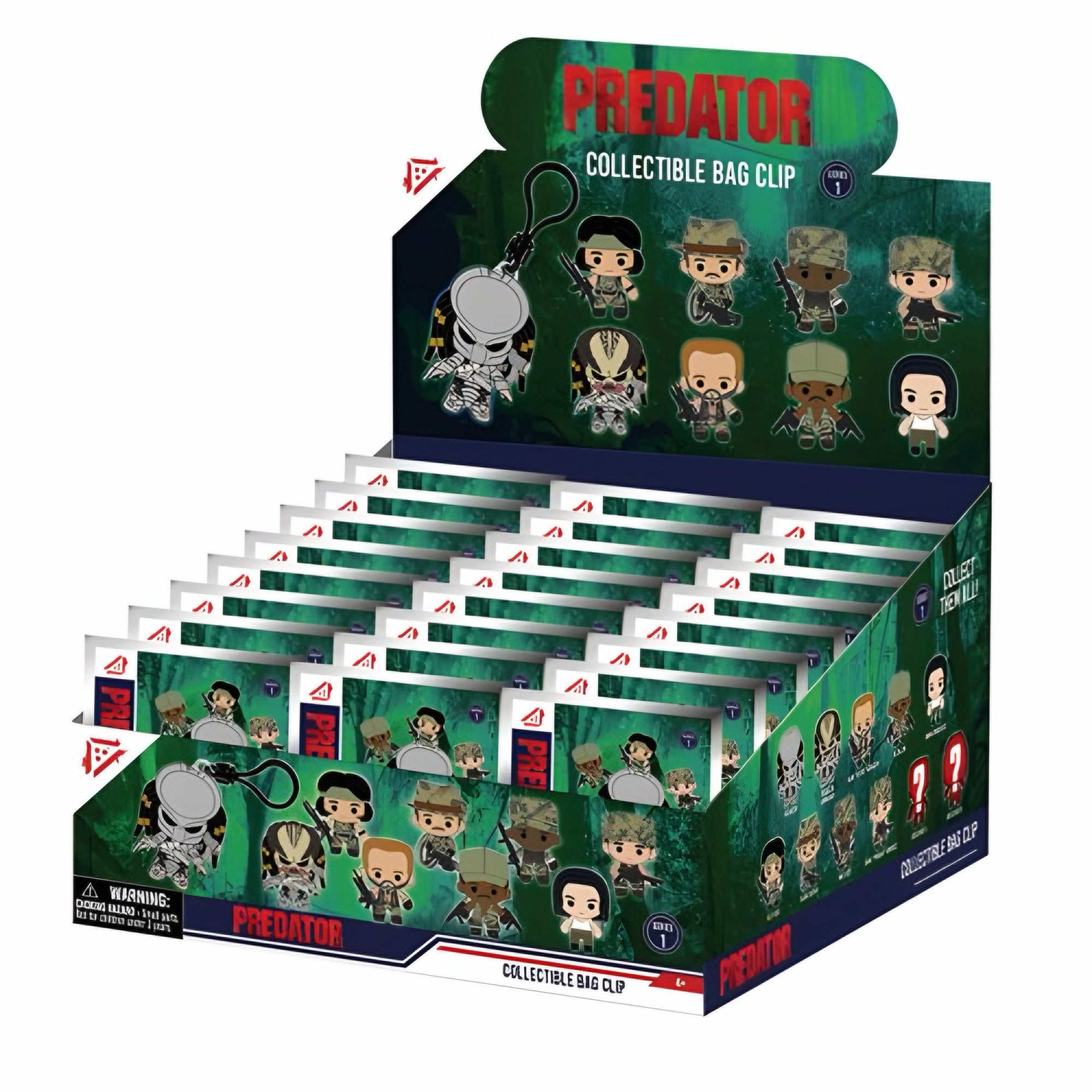 Llavero 3D Coleccionable Predator Serie 1 (Mini Figura al azar)