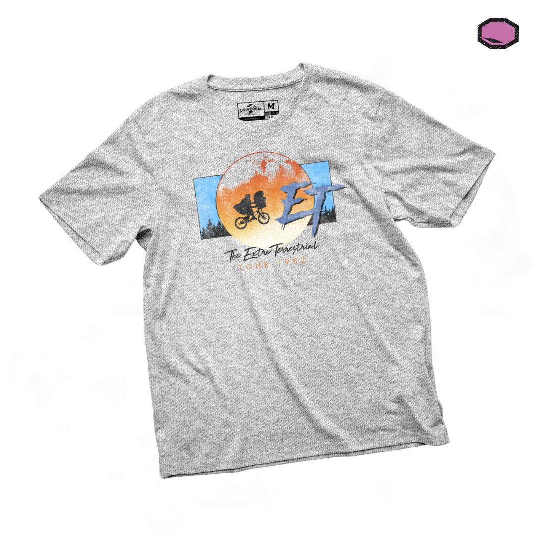 Playera E.T. The Extraterrestrial Gris