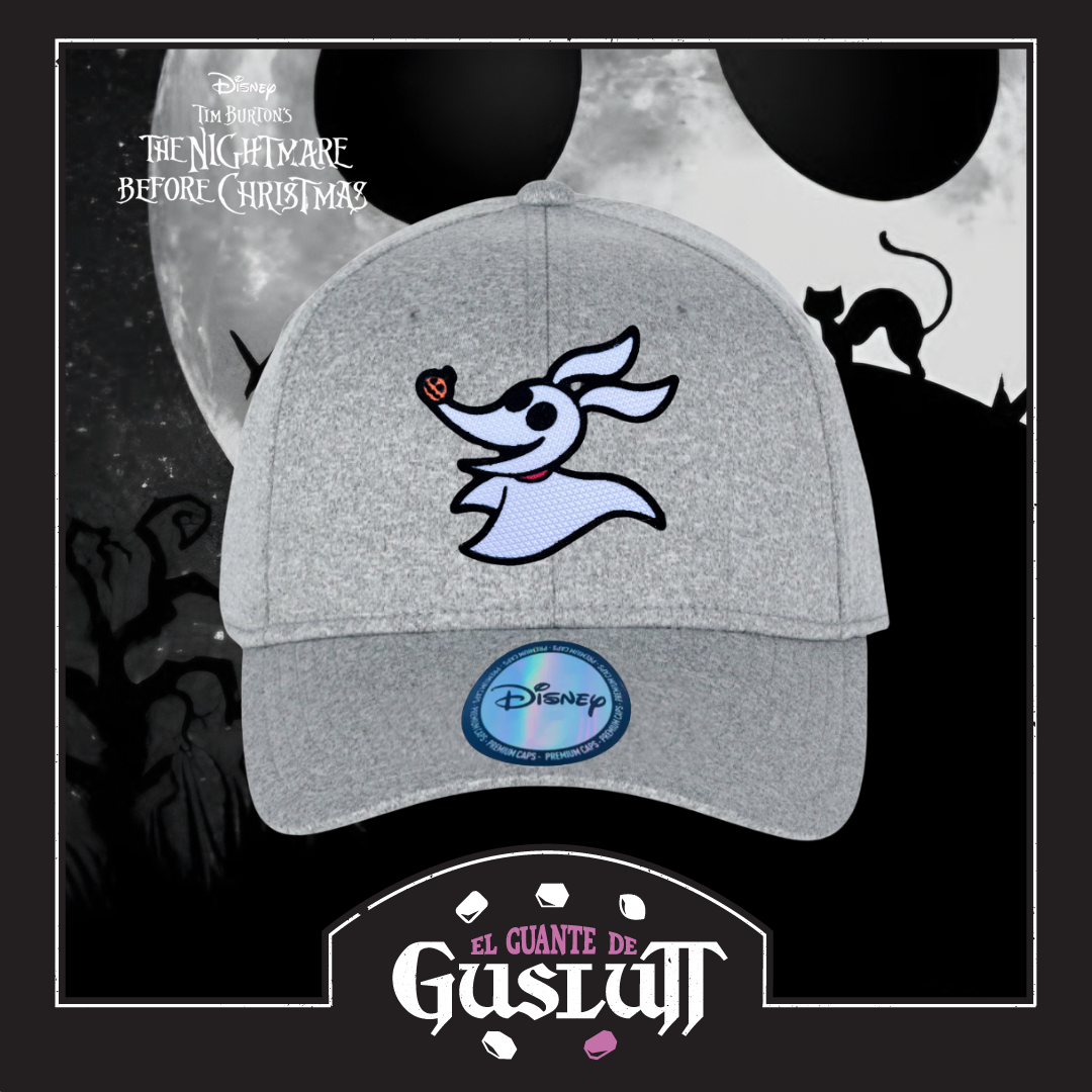 Gorra The Nightmare Before Christmas “Zero” Gris Jaspe