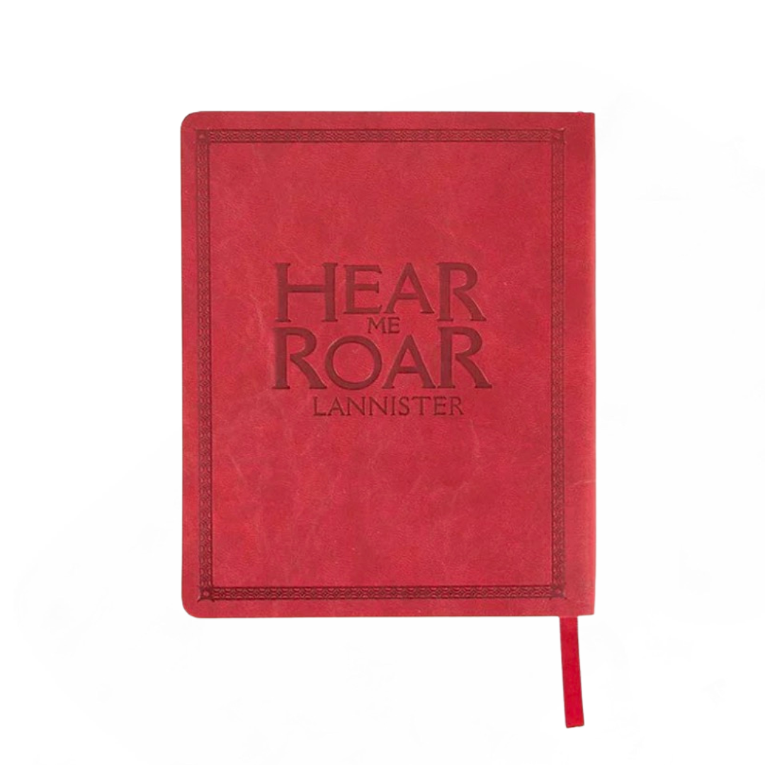 Libreta Game of Thrones Casa Lannister Edición Limitada