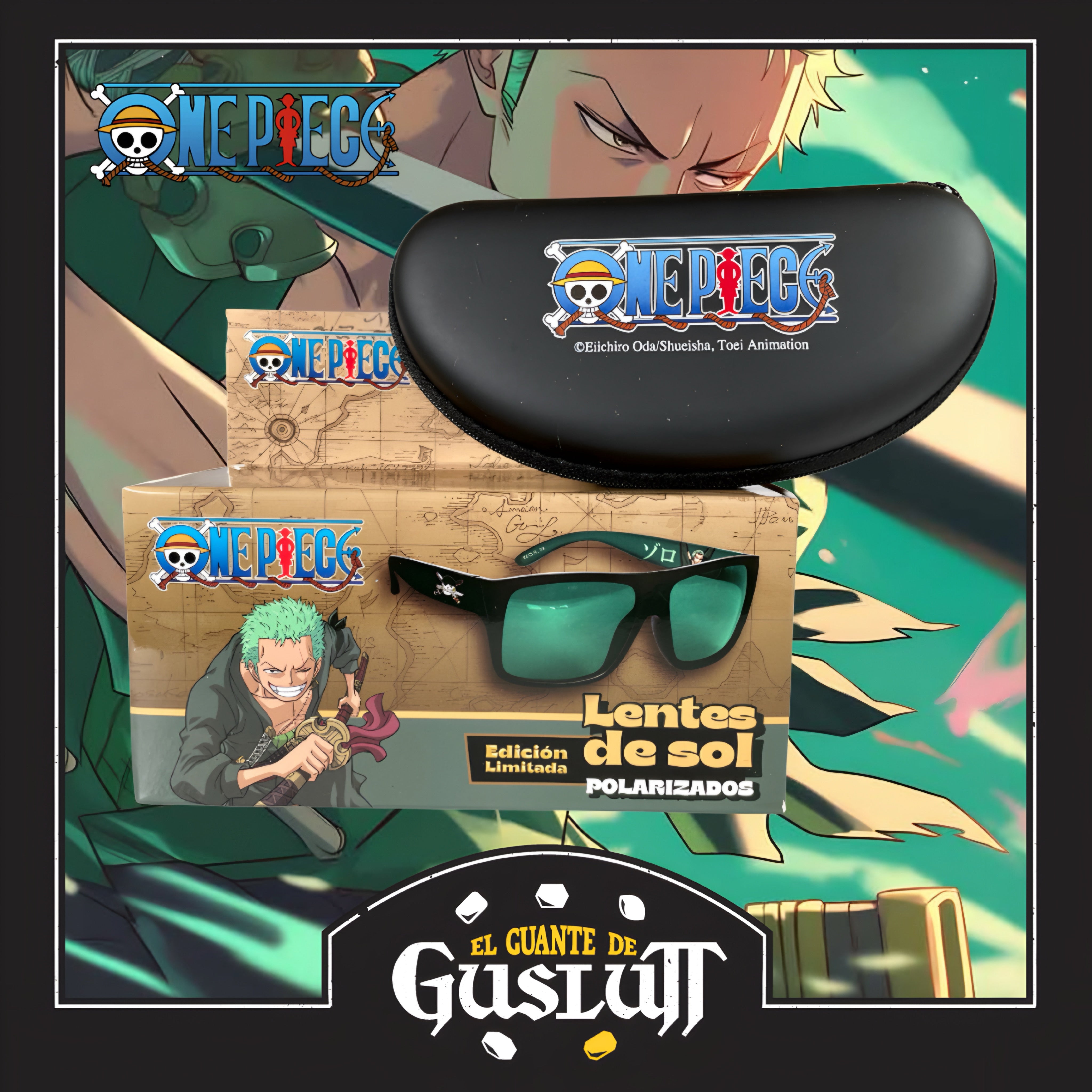 Lentes One Piece Roronoa Zoro Polarizados