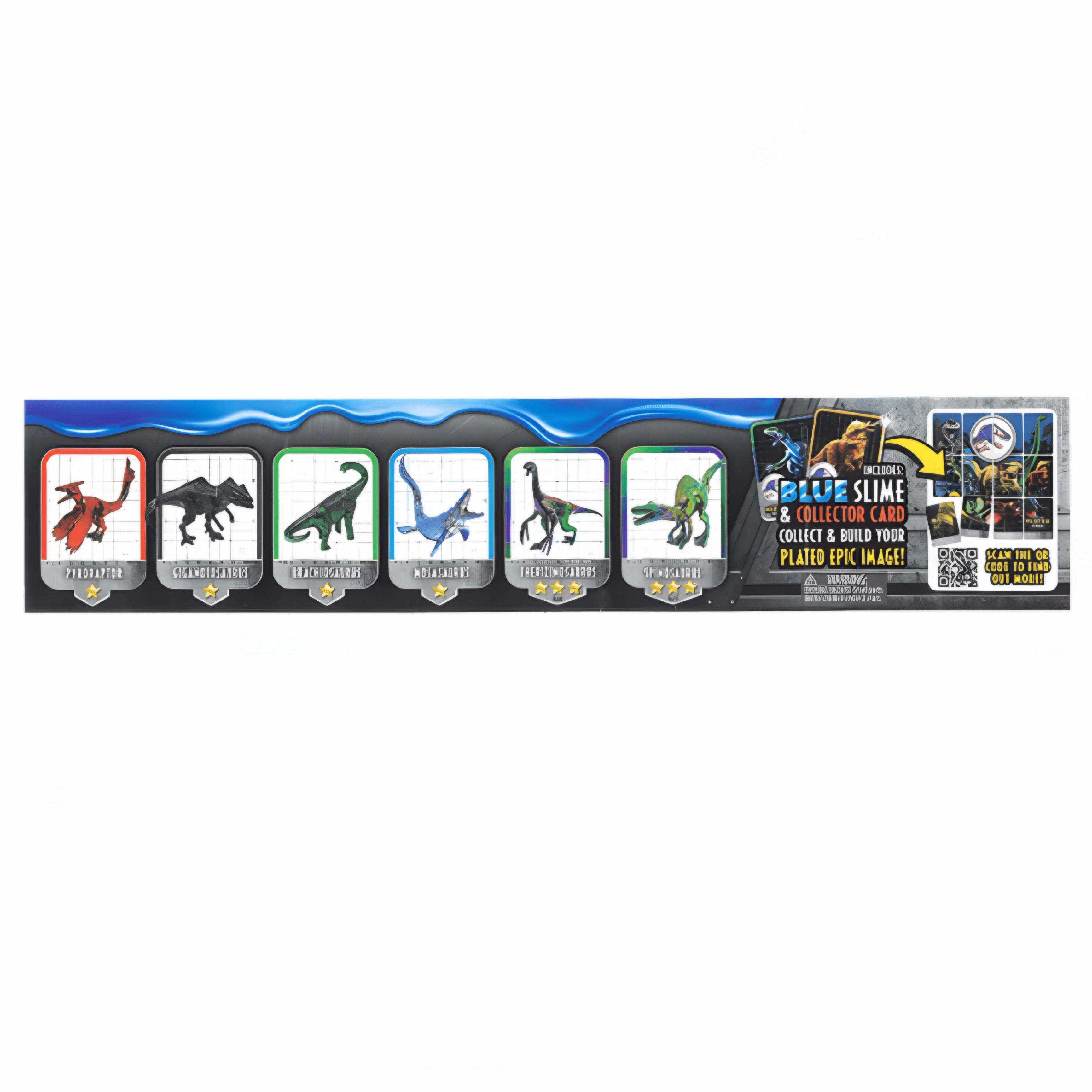 Mini Figura Jurassic World Captivz Plated Dinos (Figura al azar)