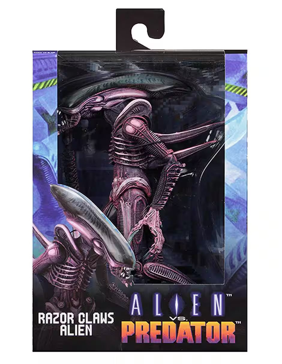 Figura NECA Aliens Razor Claws Alien Versión Arcade