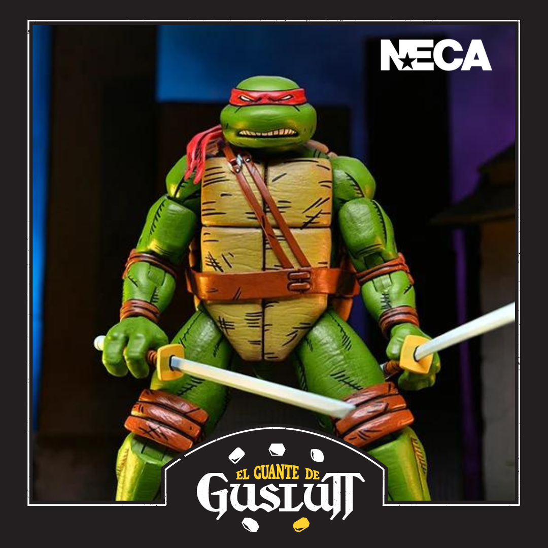 Figura Figura NECA Teenage Mutant Ninja Turtles Leonardo Edición Mirage Comics