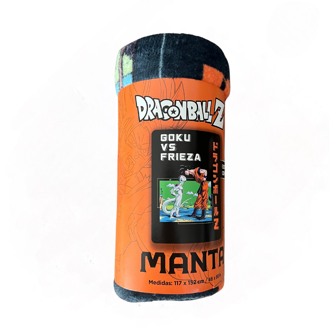 Frazada Dragon Ball Z Goku vs Freezer