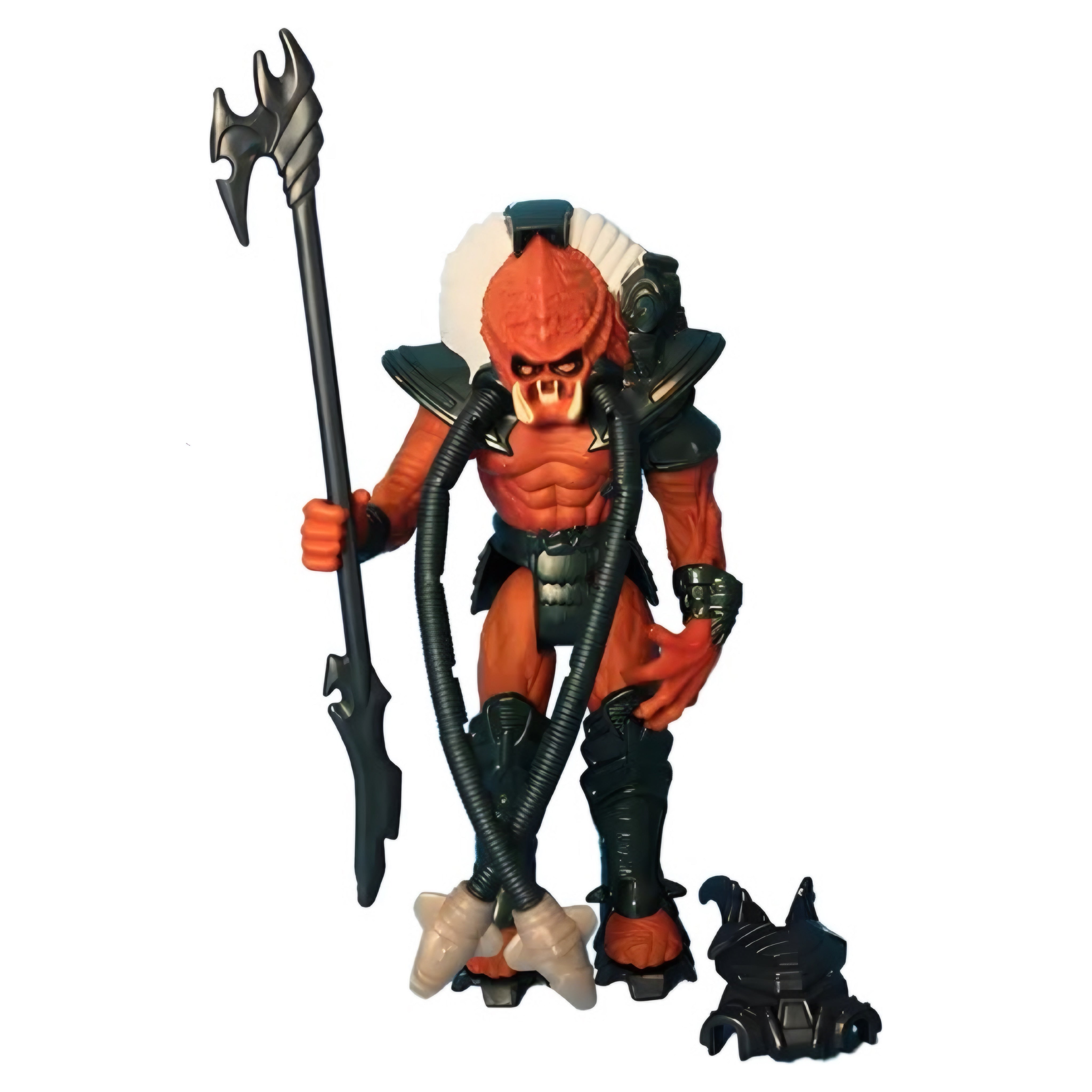 Figura Retro Kenner Clan Leader Predator con acción de ataque