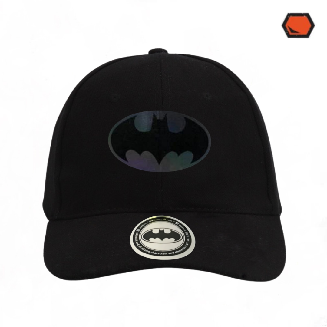 Gorra DC Comics Batman Logo Iridiscente Negra